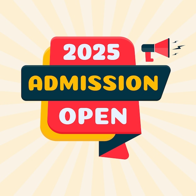 Admission Open 2025