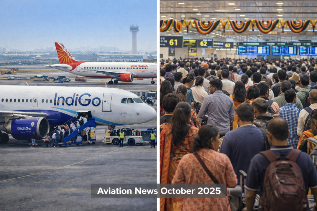 Festive Travel Pushes Indian Aviation to New Highs